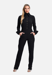 Sabrin Jumpsuit Black-Jumpsuit-AVOURE COUTURE-S-Urbanheer