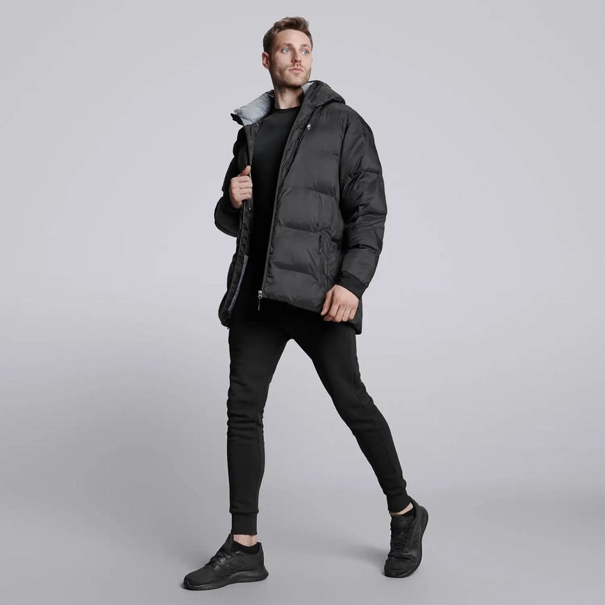 Male Everest Jacket - Black-JACKET-HPE Activewear-S-Urbanheer