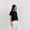 The Lanie Top | Everyday Cotton T-Shirt BLACK-T-Shirt-MOD REF-S-BLACK-Urbanheer