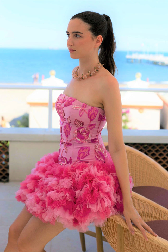 Jacky Prom Dress-Dress-La fuori-Urbanheer