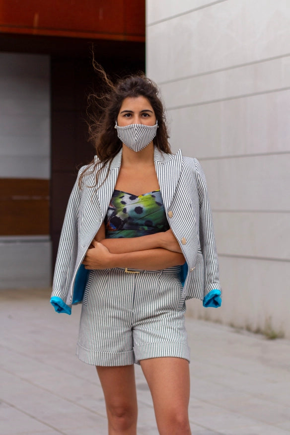 El Mar Jacket And Shorts Suit-Jacket and Shorts Suit-Nereide Asturias-XS-Urbanheer