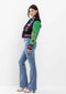 Wild And Free Cropped Varsity Jacket-Jacket-First Row-NAVY-S-Urbanheer