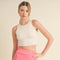 Corset Inspired Cropped Tank Top Cream-Tank Tops-Kimberly C-S-Urbanheer