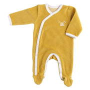 Sunlight Yellow 1 Month Pajamas-Sauthon-1 Month-Urbanheer