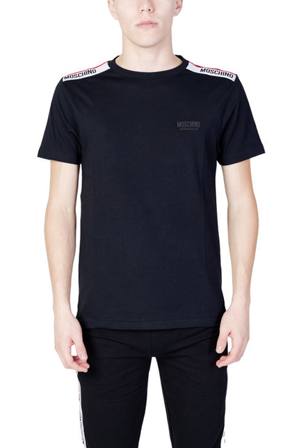 Moschino Underwear Men T-Shirt-Clothing T-shirts-Moschino Underwear-black-S-Urbanheer