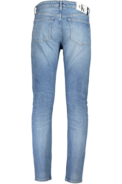 CALVIN KLEIN MEN'S DENIM JEANS BLUE-Jeans-CALVIN KLEIN-Urbanheer