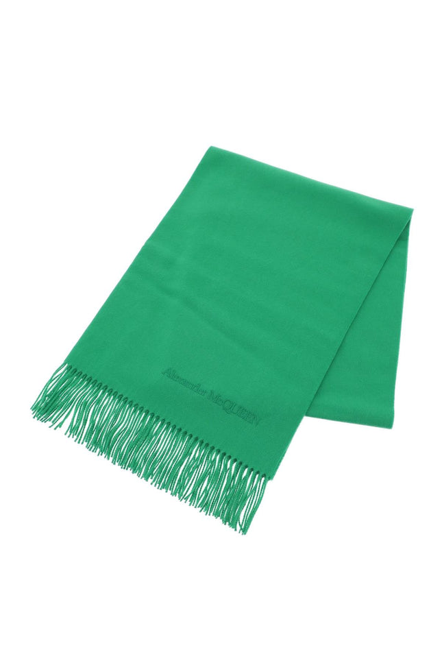 cashmere scarf with embroidery