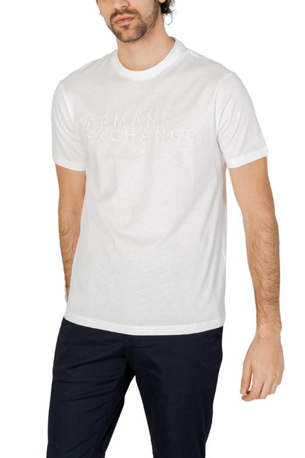 Armani Exchange Men T-Shirt-Clothing T-shirts-Armani Exchange-white-XS-Urbanheer