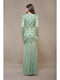 Zinnia Embellished Maxi Dress in Sage Green-Dress-Lace & Beads-UK6-Sage Green-Urbanheer