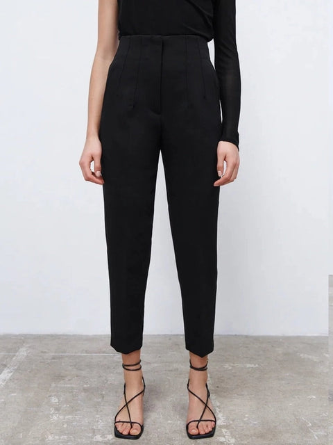Women Formal Pants "Zara's Best Seller" 25 Color Available-Pants-Heer Decor-XS-PU-Urbanheer