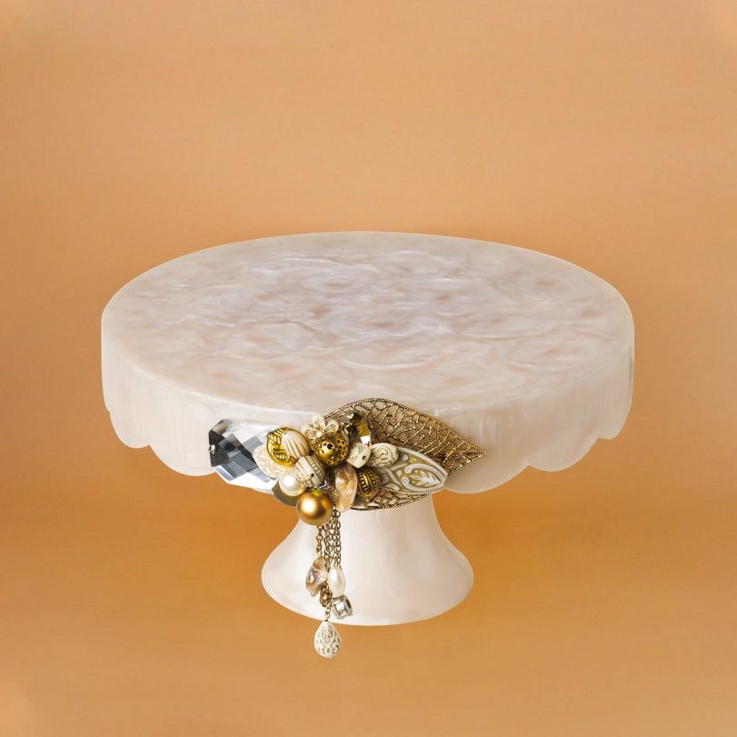 Tiramisu Decorative Cake Stand-Cake Stand-Tiramisu-Resin/Crystals/Beads-Urbanheer