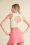Corset Inspired Cropped Tank Top Cream-Tank Tops-Kimberly C-S-Urbanheer