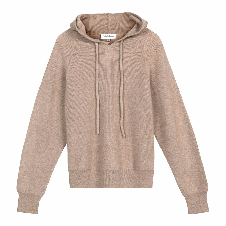 Cashmere Hoodie-Hoodie-Bel Cashmere-Oatmeal-S-Urbanheer