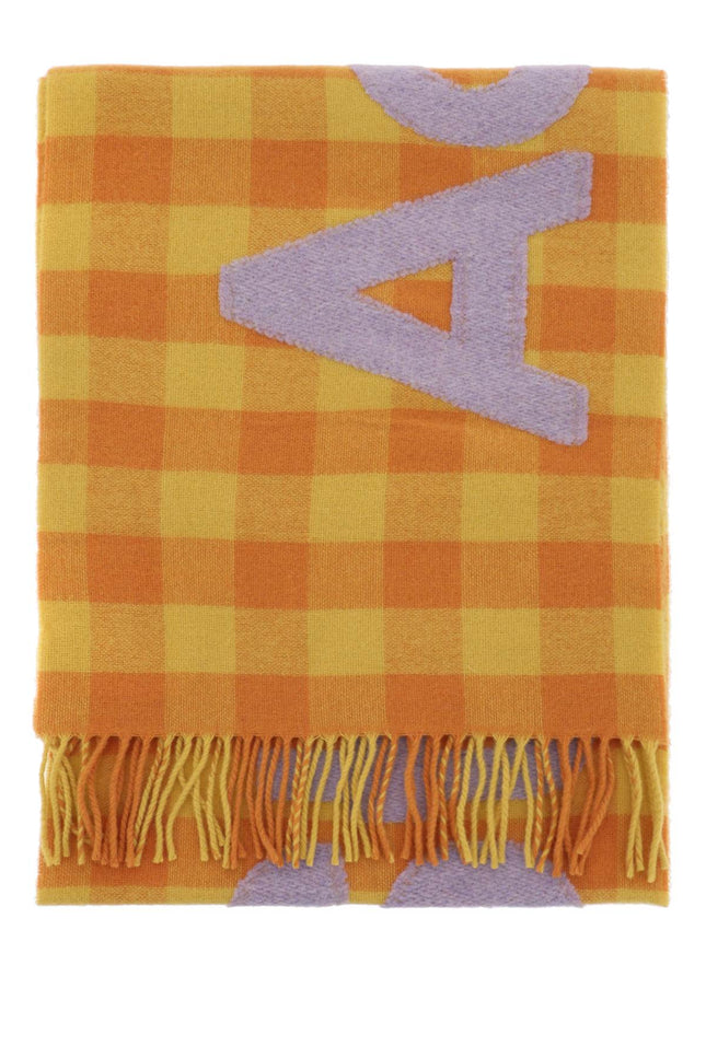 check logo scarf