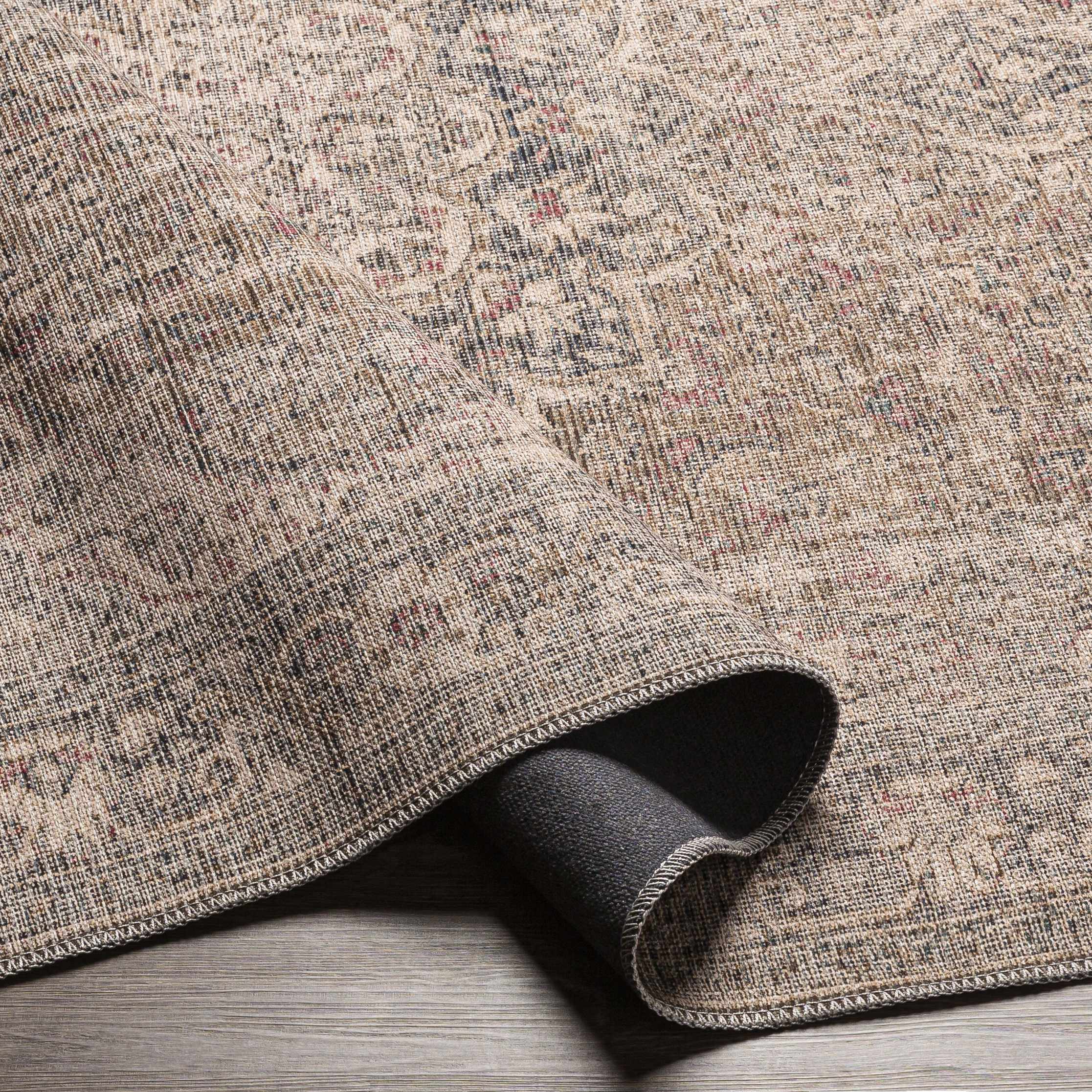 Dusty Sage Greenpoint Medallion Washable Area Rug-Rugs-Hauteloom-2'7" x 7'3" Runner-Urbanheer