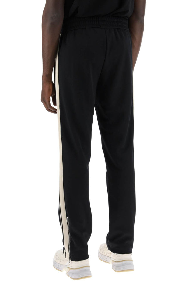 contrast band joggers with track in