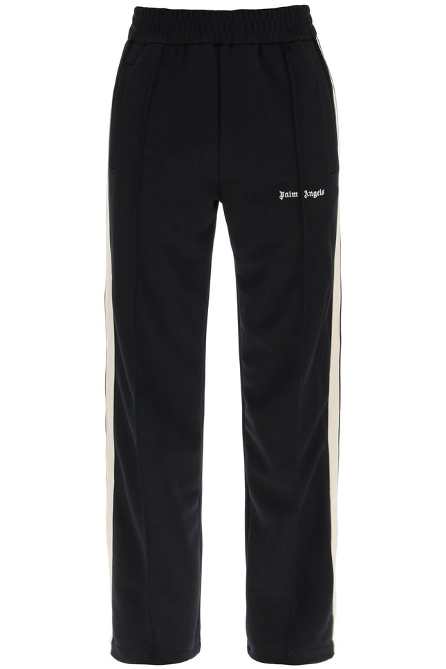 contrast band joggers with track in