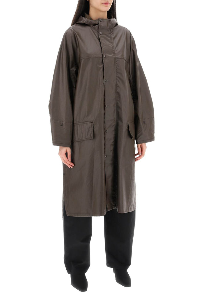 Cotton-Coated Trench Coat