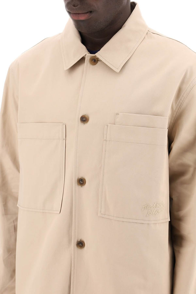 Cotton Gabardine Overshirt