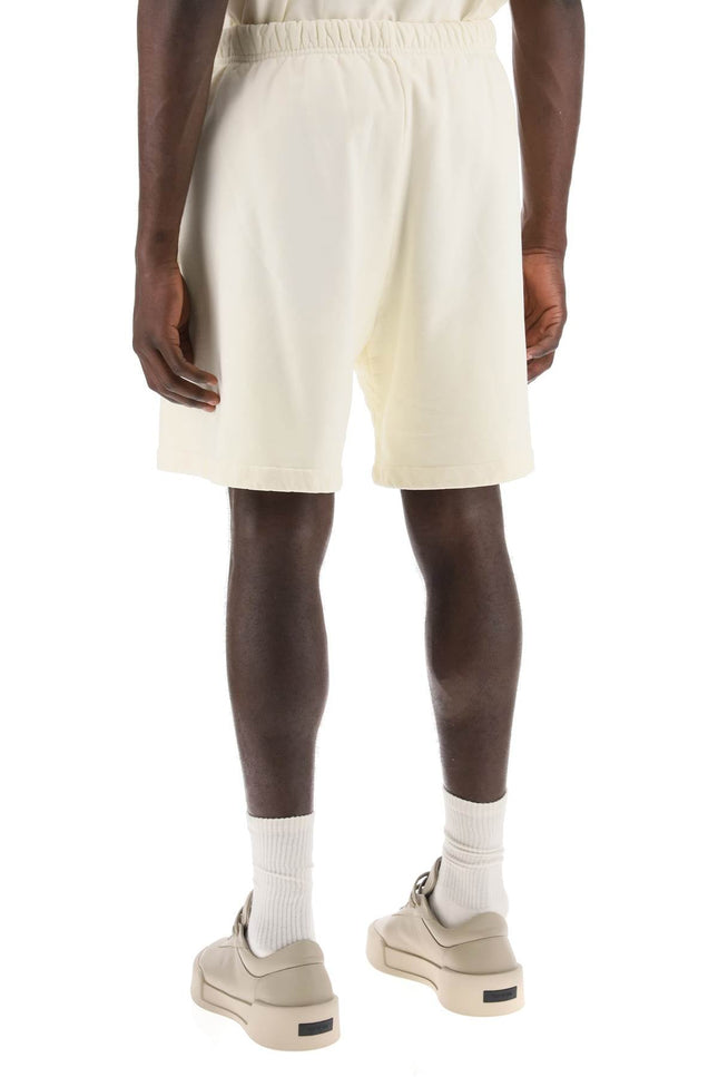 cotton terry sports bermuda shorts