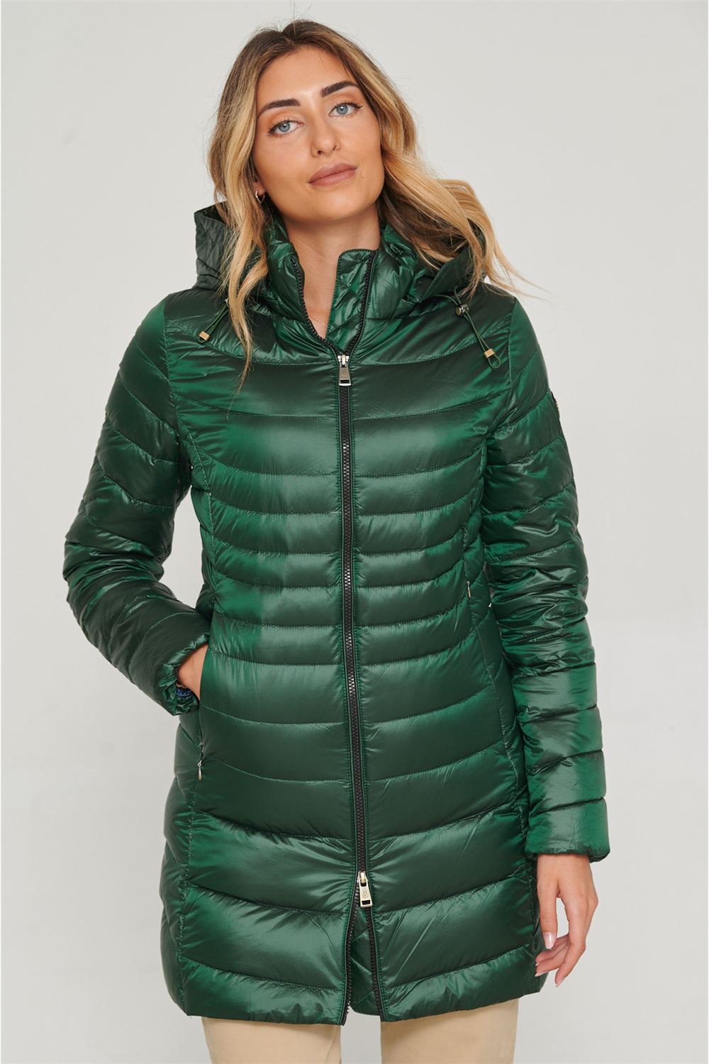 CRIS Halley Lightweight Women Puffer Jacket-Clothing - Women-Henry Arroway-GREEN FOREST-XS-Urbanheer