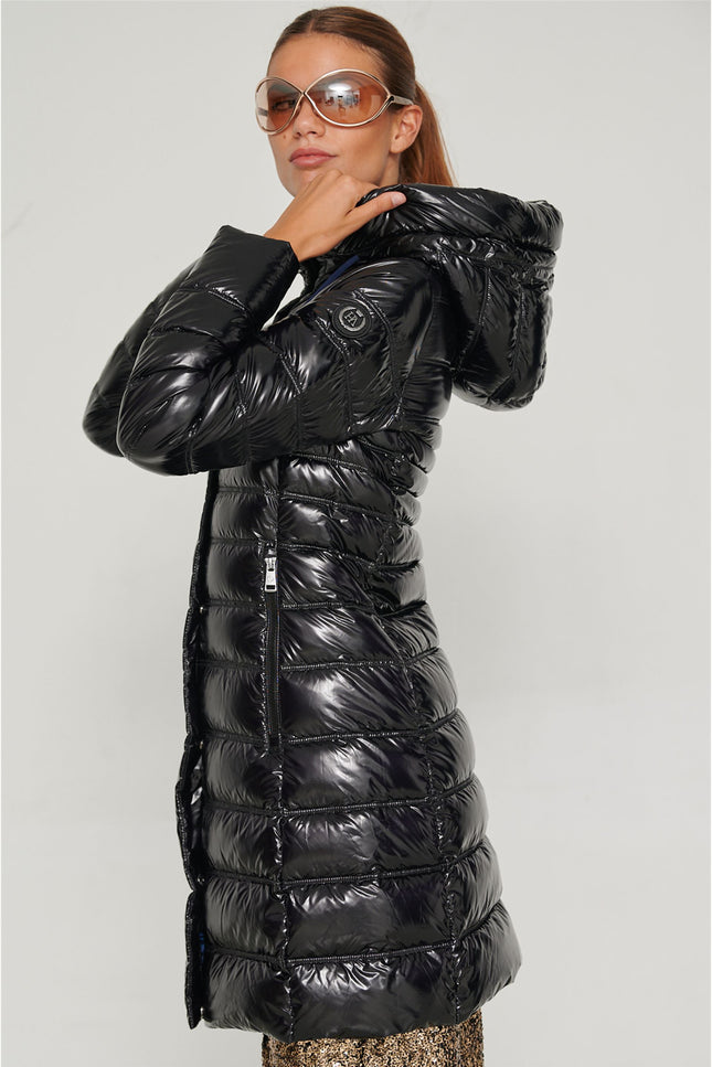 Zoe Puffer Women Jacket-Clothing - Women-Henry Arroway-Black-XS-Urbanheer