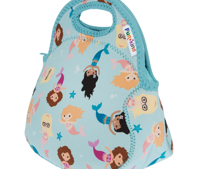 Small, Machine Washable Lunch Bag For Kids - Mermaids-My Funkins-Urbanheer