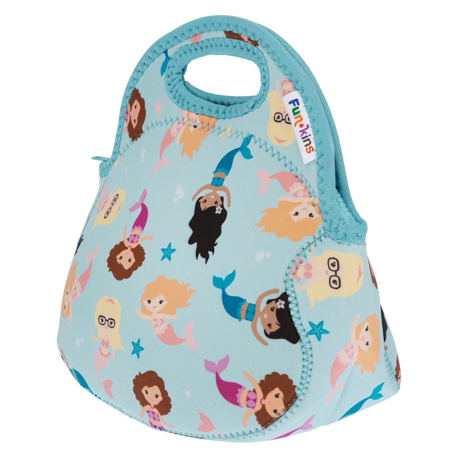 Small, Machine Washable Lunch Bag For Kids - Mermaids-My Funkins-Urbanheer