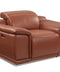 Global United Genuine Italian Leather Power Reclining Chair