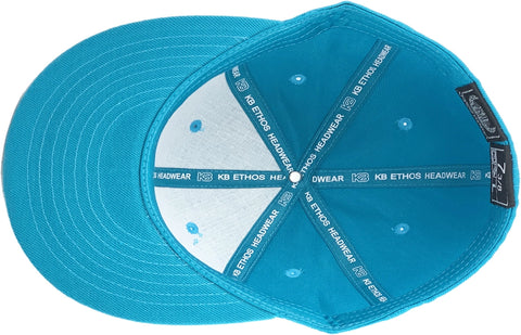 Fitted Flat Brim Aqu-Accessories Caps-KBETHOS-6 7/8-Urbanheer