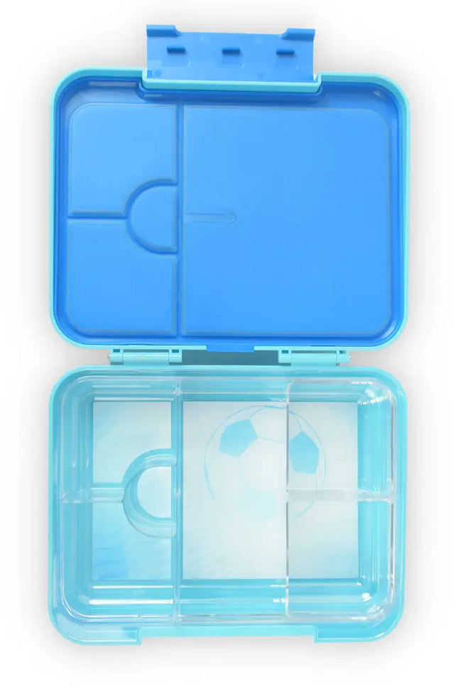 Bento Lunchbox (Large) - Light Blue Soccer-Mum Made Yum-Urbanheer