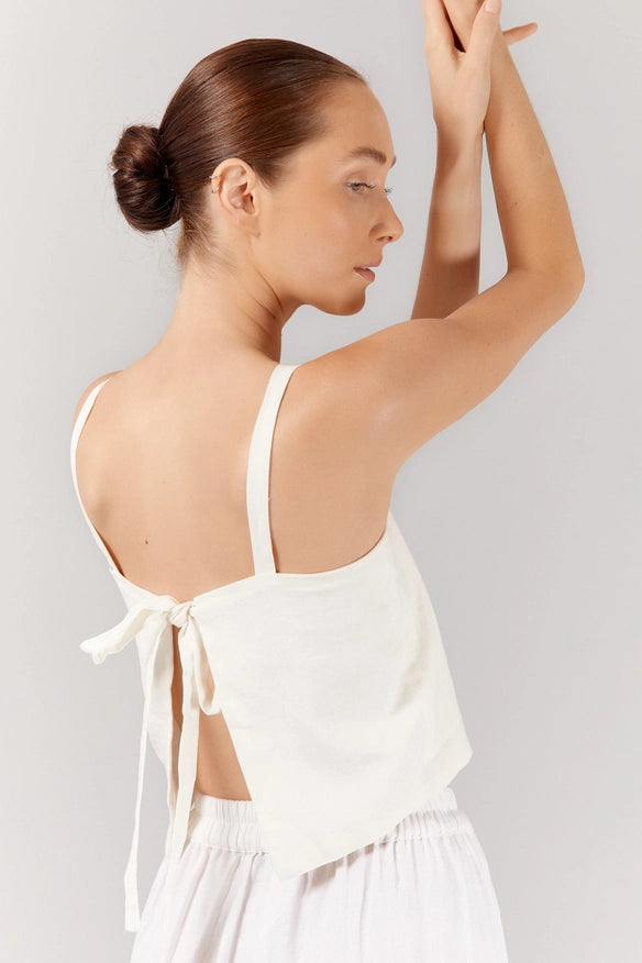 Breeze Crop Top - Off White-TOP-Before Anyone Else-Off White-S/M-Urbanheer