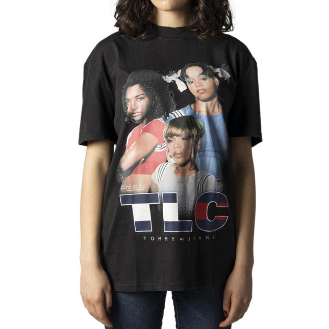 Tommy Hilfiger Jeans Women T-Shirt-Clothing T-shirts-Tommy Hilfiger Jeans-black-XXS-Urbanheer
