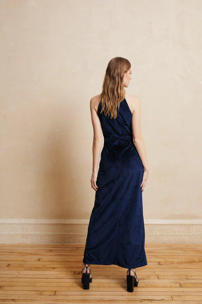 Azul Embroidered Long Dress-Clothing - Women-La fuori-Urbanheer