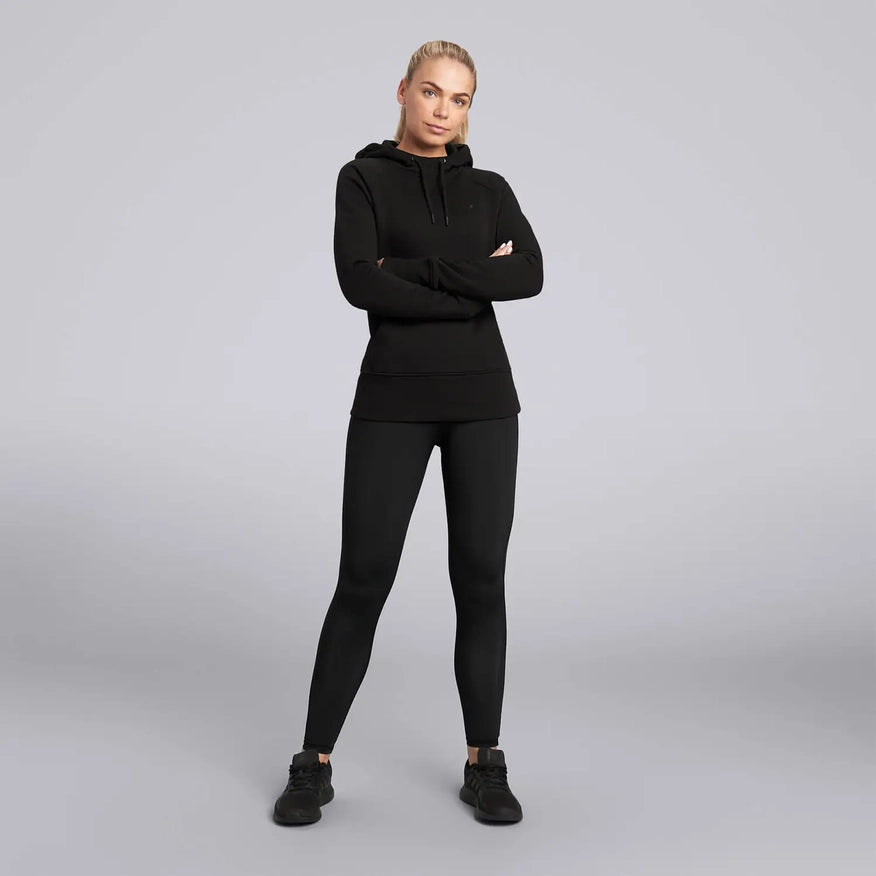 Female Everyday Hoodie - Black-Hoodie-HPE Activewear-SX-Urbanheer