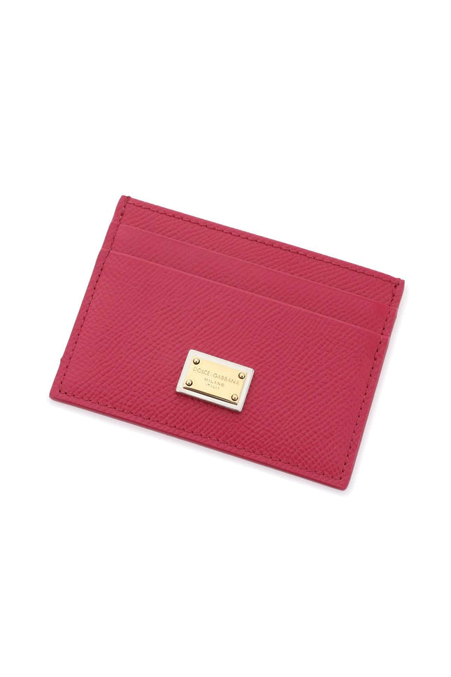 dauphine leather card holder