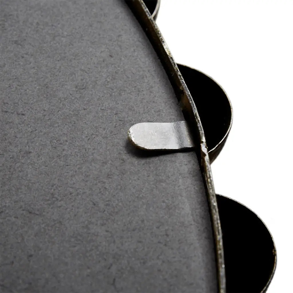 Round Iron Framed Wall Decor Mirror, Gold-Olliix-Large 27''-Urbanheer