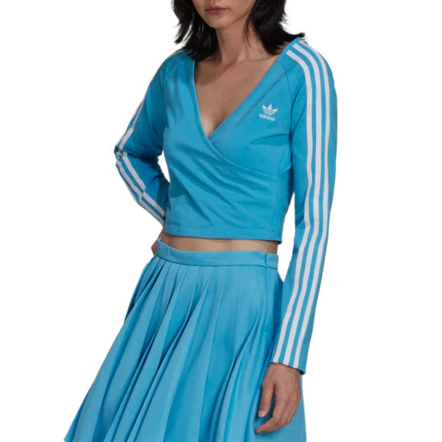 Adidas Women T-Shirt-Clothing T-shirts-Adidas-light blue-38-Urbanheer