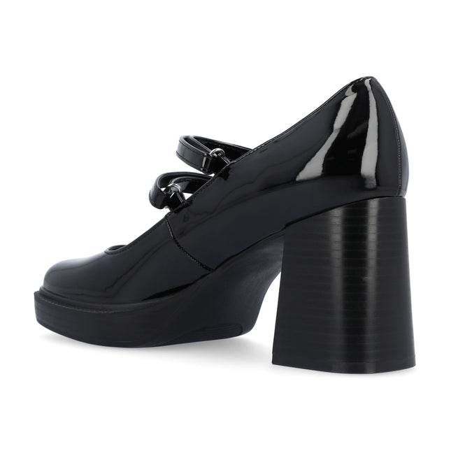 Journee Collection Women's Tru Comfort Foam™ Shasta Pumps Black-Shoes Pumps-Journee Collection-Urbanheer