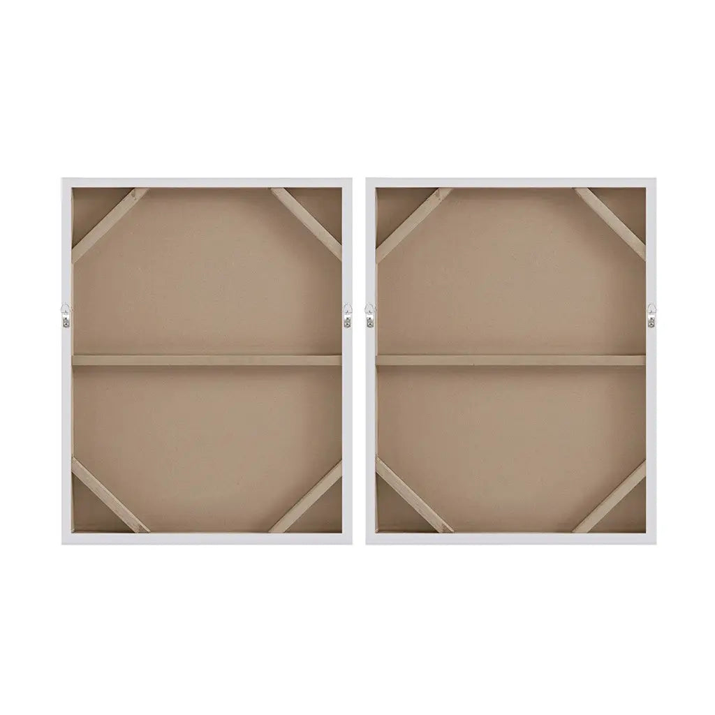 Hand-Brushed Real Stones 2-Piece Abstract Art Wall Decor-Olliix-Urbanheer