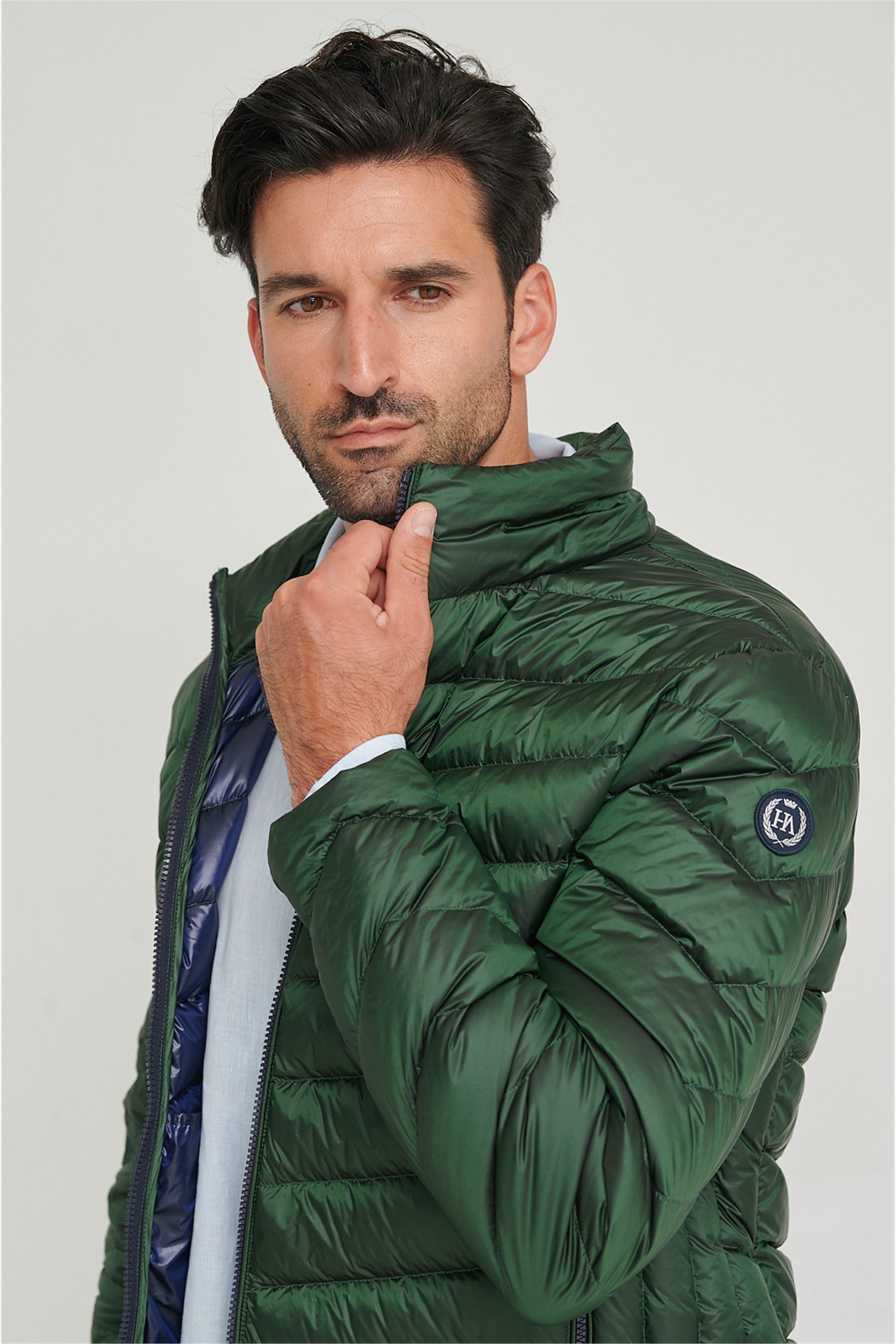 FENIX Lightweight Men'S V-Shaped Short Jacket-Henry Arroway-S-GREEN FOREST-Urbanheer