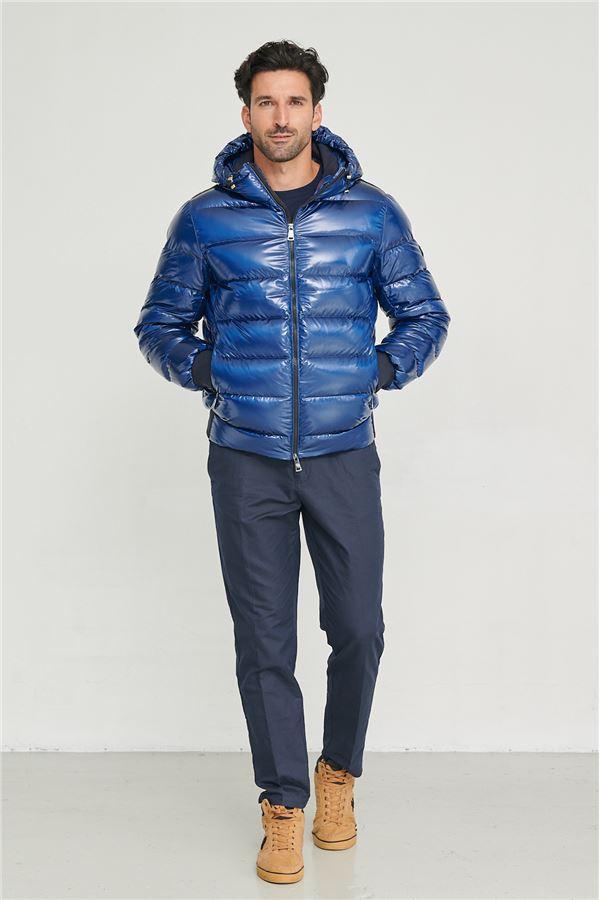 Henry Arroway Puffer Dwayne Men Puffer Jacket-Clothing - Women-Henry Arroway-Blue-S-Urbanheer