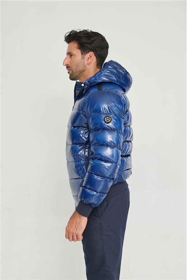 Henry Arroway Puffer Dwayne Men Puffer Jacket-Clothing - Women-Henry Arroway-Blue-S-Urbanheer