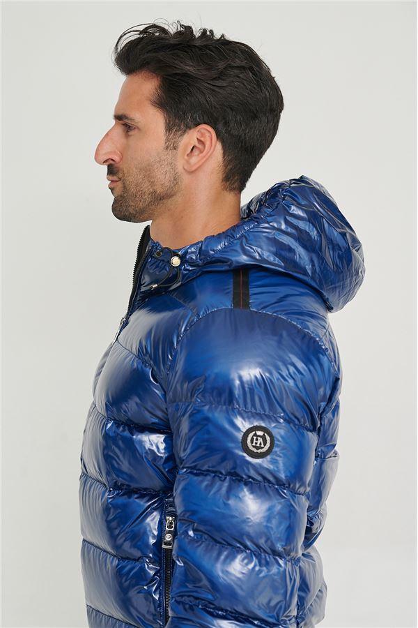 Henry Arroway Puffer Dwayne Men Puffer Jacket-Clothing - Women-Henry Arroway-Blue-S-Urbanheer