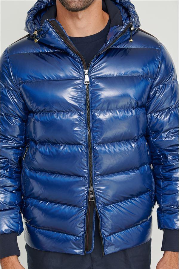 Henry Arroway Puffer Dwayne Men Puffer Jacket-Clothing - Women-Henry Arroway-Blue-S-Urbanheer