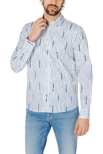 Hugo Men Shirt-Clothing Shirts-Hugo-blue-XS-Urbanheer