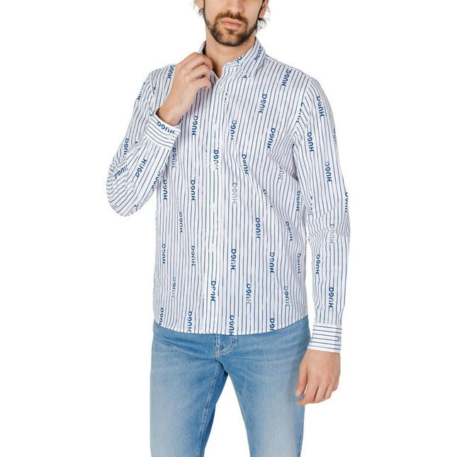Hugo Men Shirt-Clothing Shirts-Hugo-blue-XS-Urbanheer