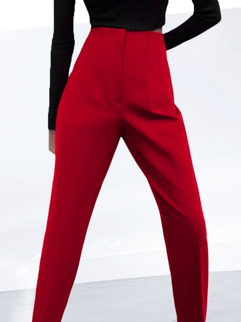 Women Formal Pants "Zara's Best Seller" 25 Color Available-Pants-Heer Decor-XS-R-Urbanheer