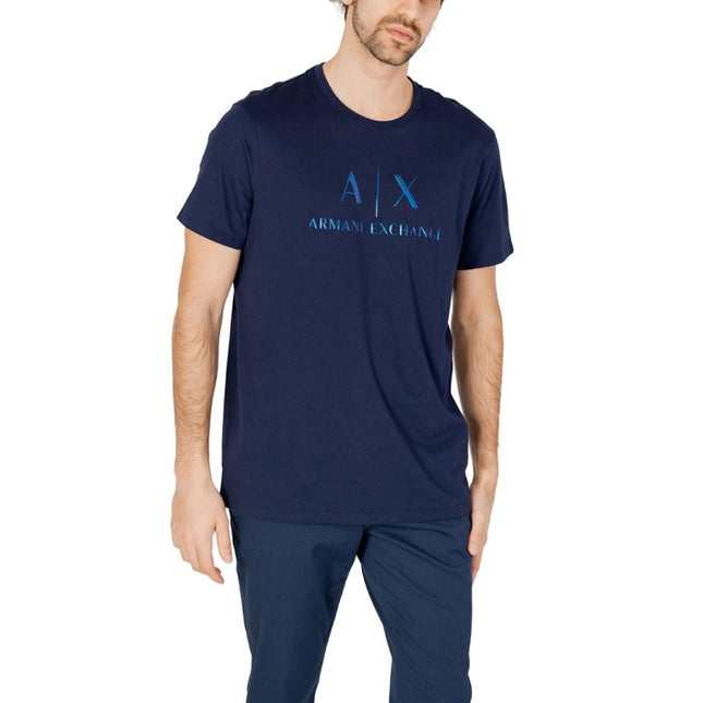 Armani Exchange Men T-Shirt-Clothing T-shirts-Armani Exchange-blue-XS-Urbanheer