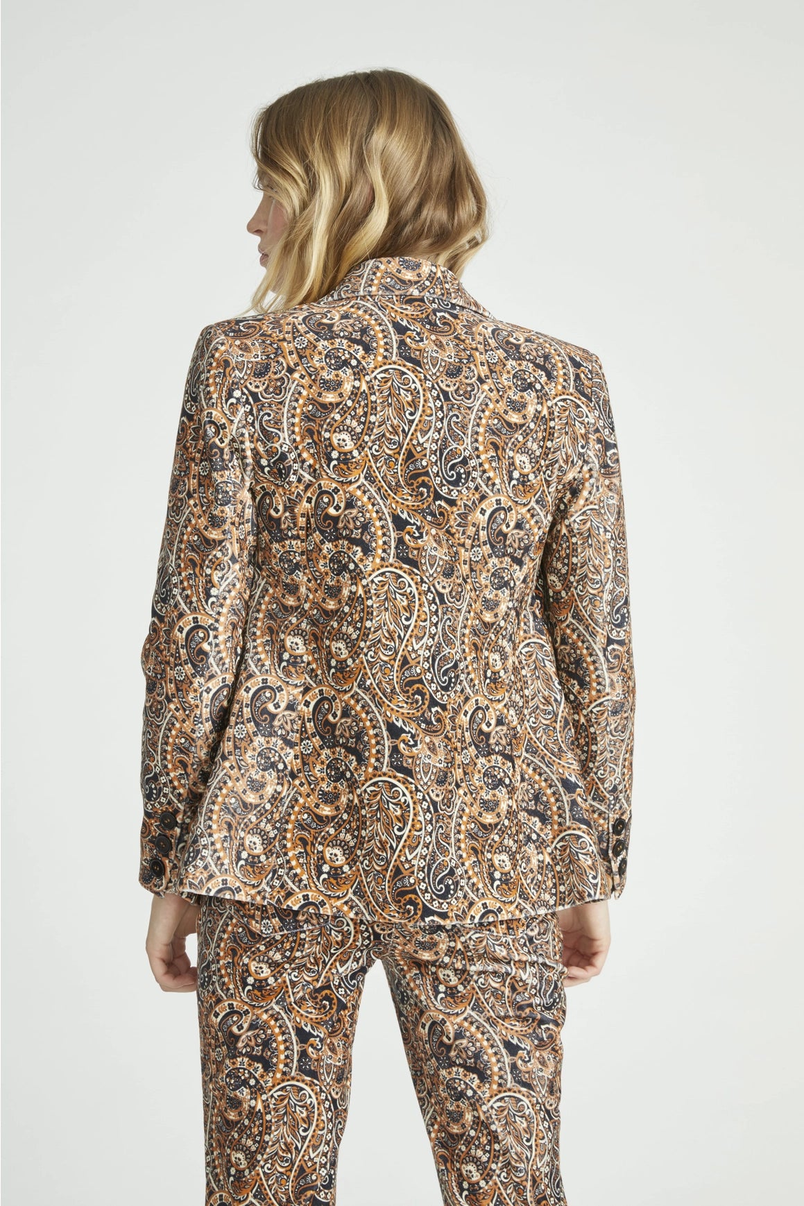 Relaxed Blazer X Poppin’ Paisley-Clothing - Women-Driftwood-XS-Urbanheer